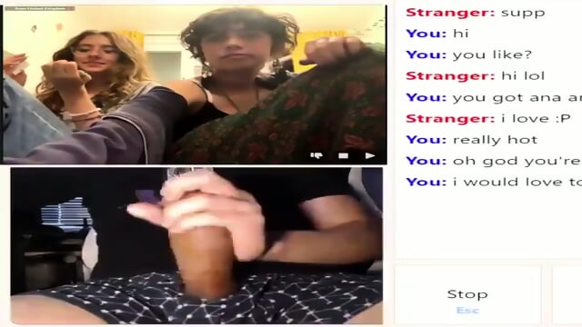 Best of Omegle , 2 best friends encountered with a huge dick ends in lesbian orgasm - Videos Film X Webcam Francaise Gratuites HD | Jeux de Rue